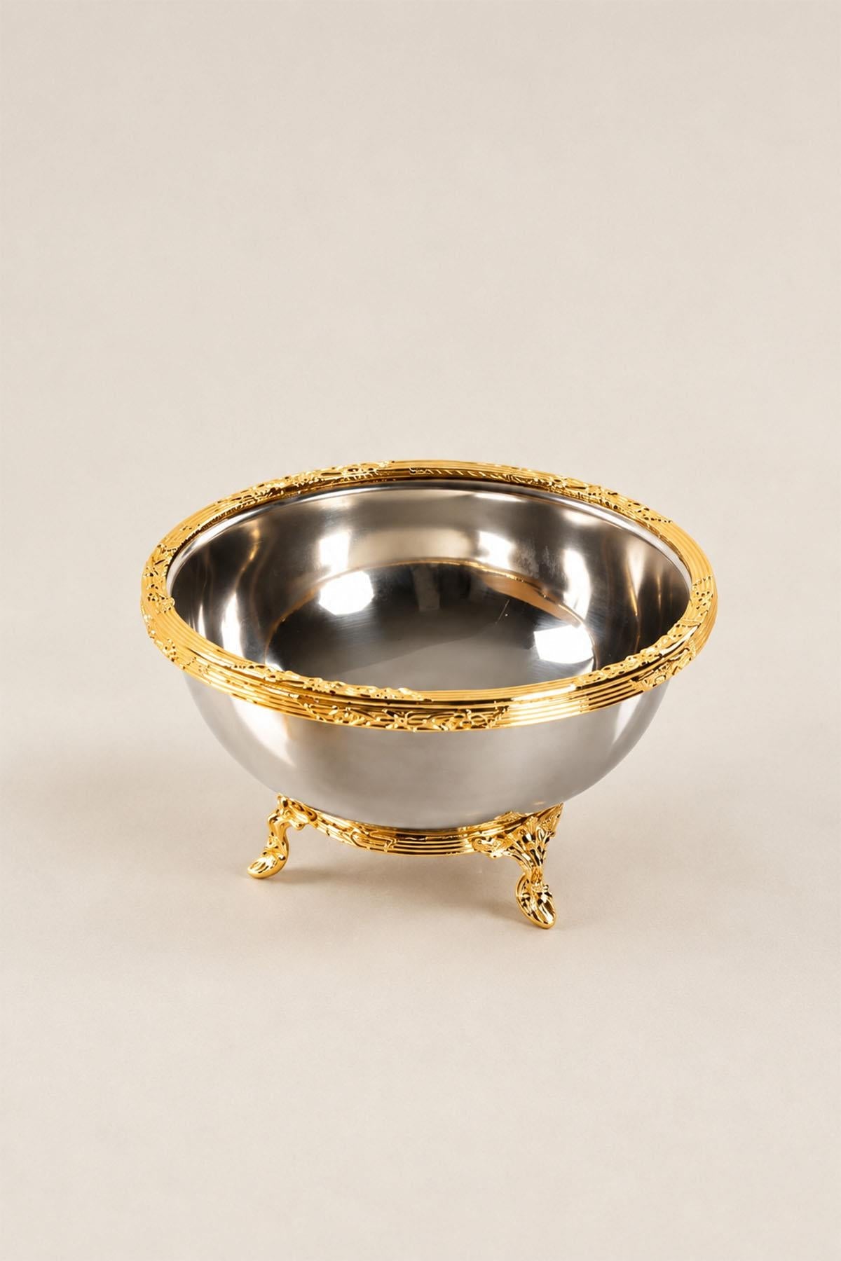 Kessa Gold Detail Serving Bowl (17 cm)