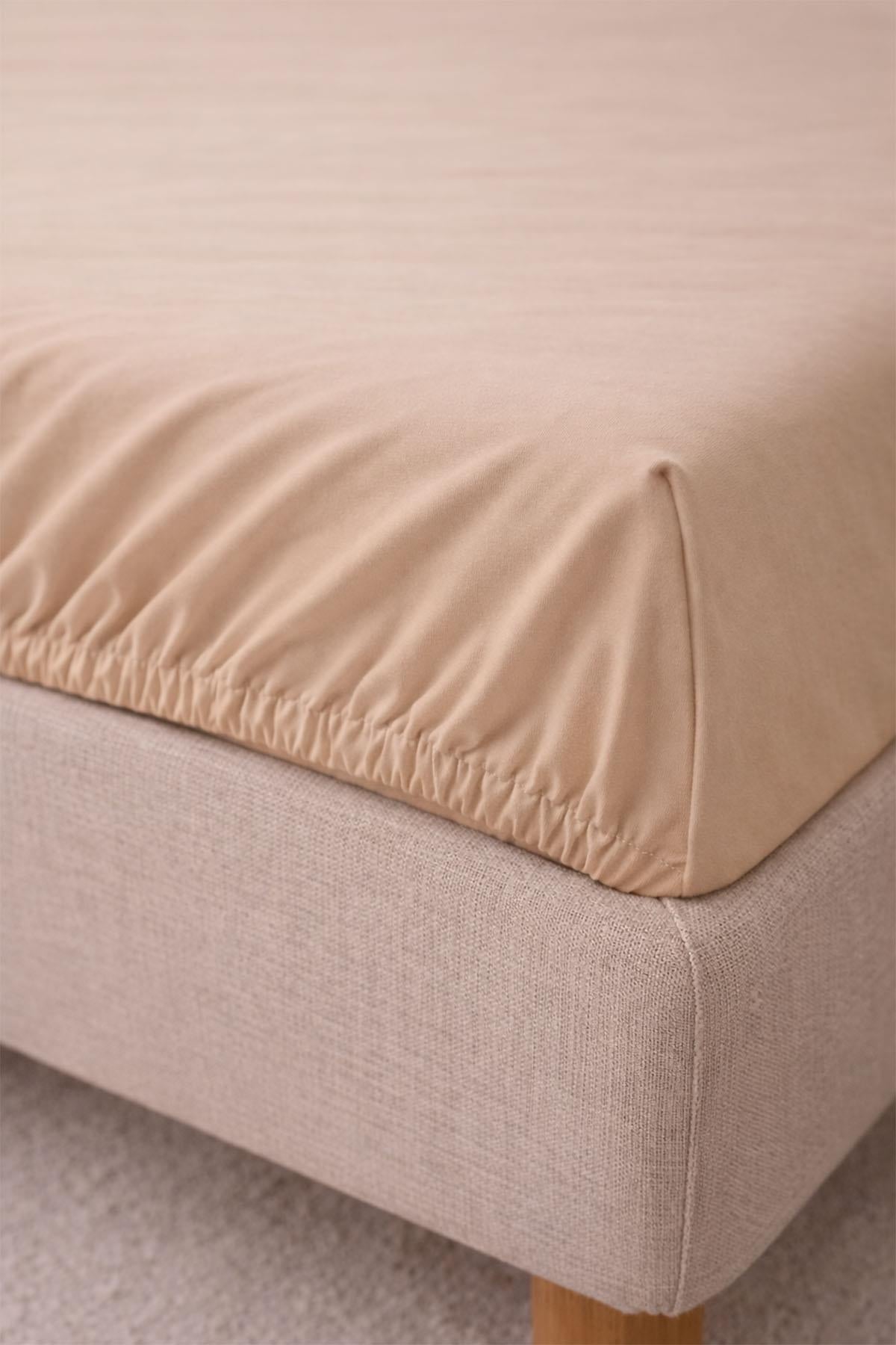 Basic Cotton Satin Single Fitted Sheet (100 x 200 cm)