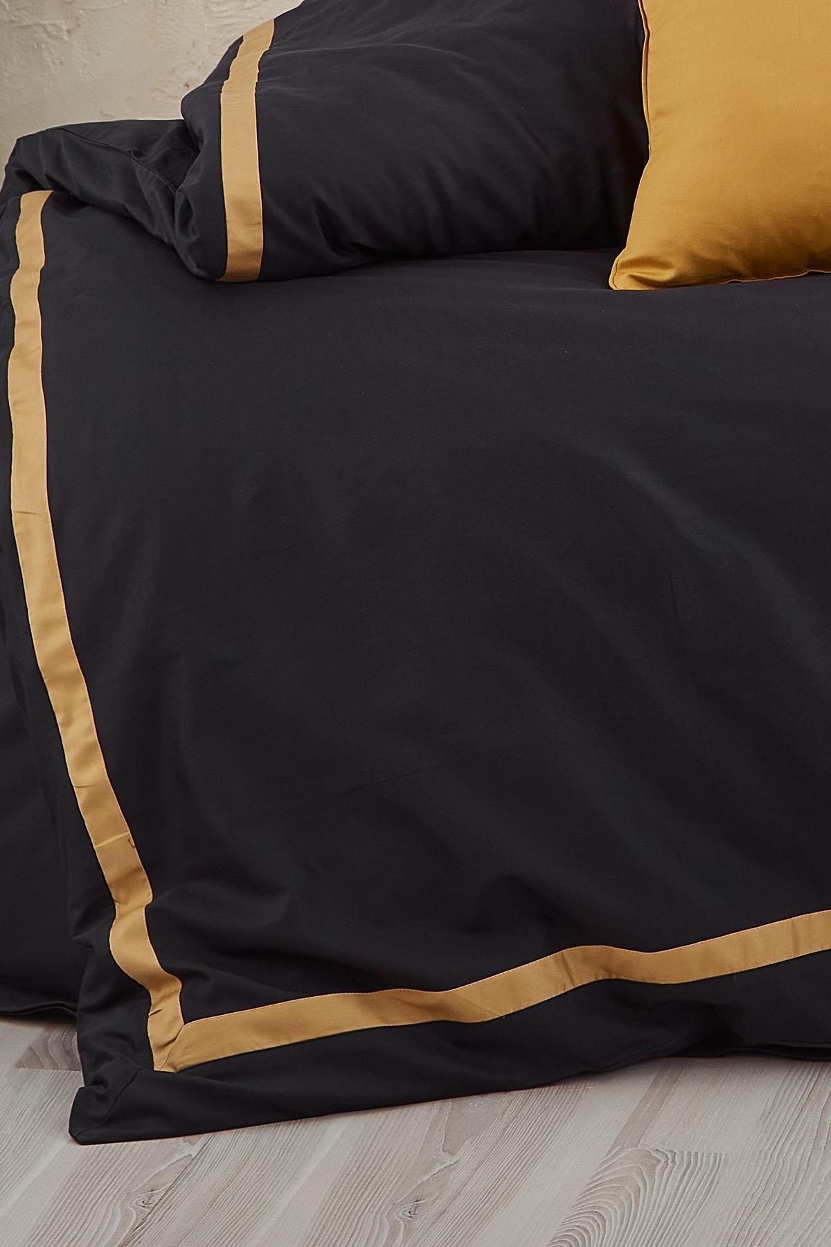 Carisma Piped Cotton Sateen King Size 7-Piece Duvet Cover Set