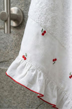 Cherry Embroidered Hand Towel (30 x 50 cm)