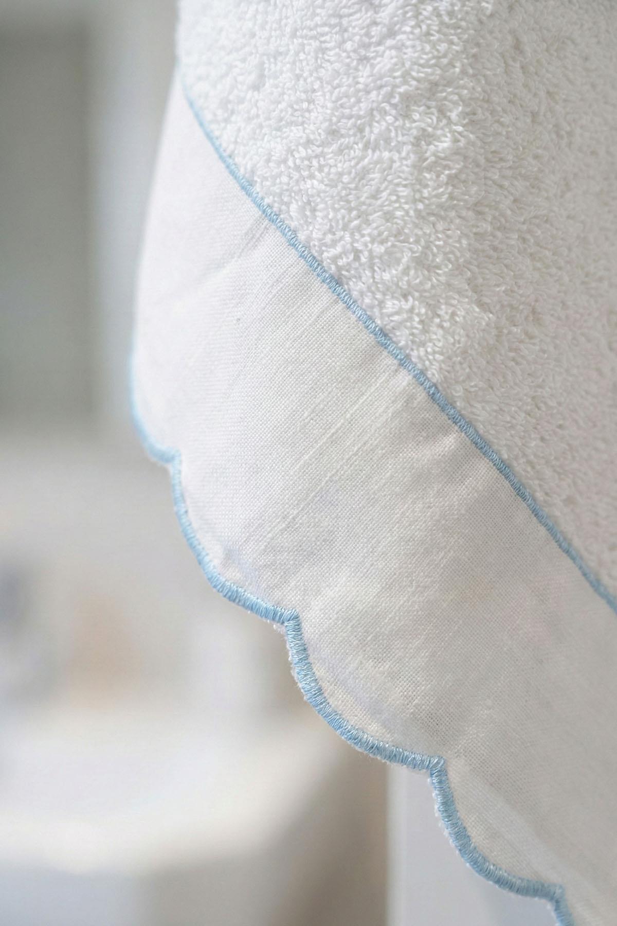Elora Striped Embroidered Hand Towel (30 x 50 cm)