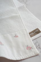 Flower Garden Rose Embroidered Face Towel (50 x 90 cm)