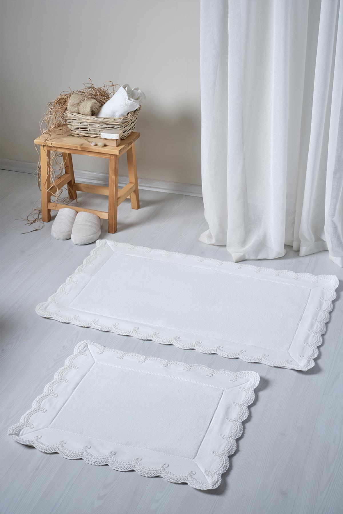 Ramos Embroidered 2-Piece Doormat Set (60 x 100 cm)