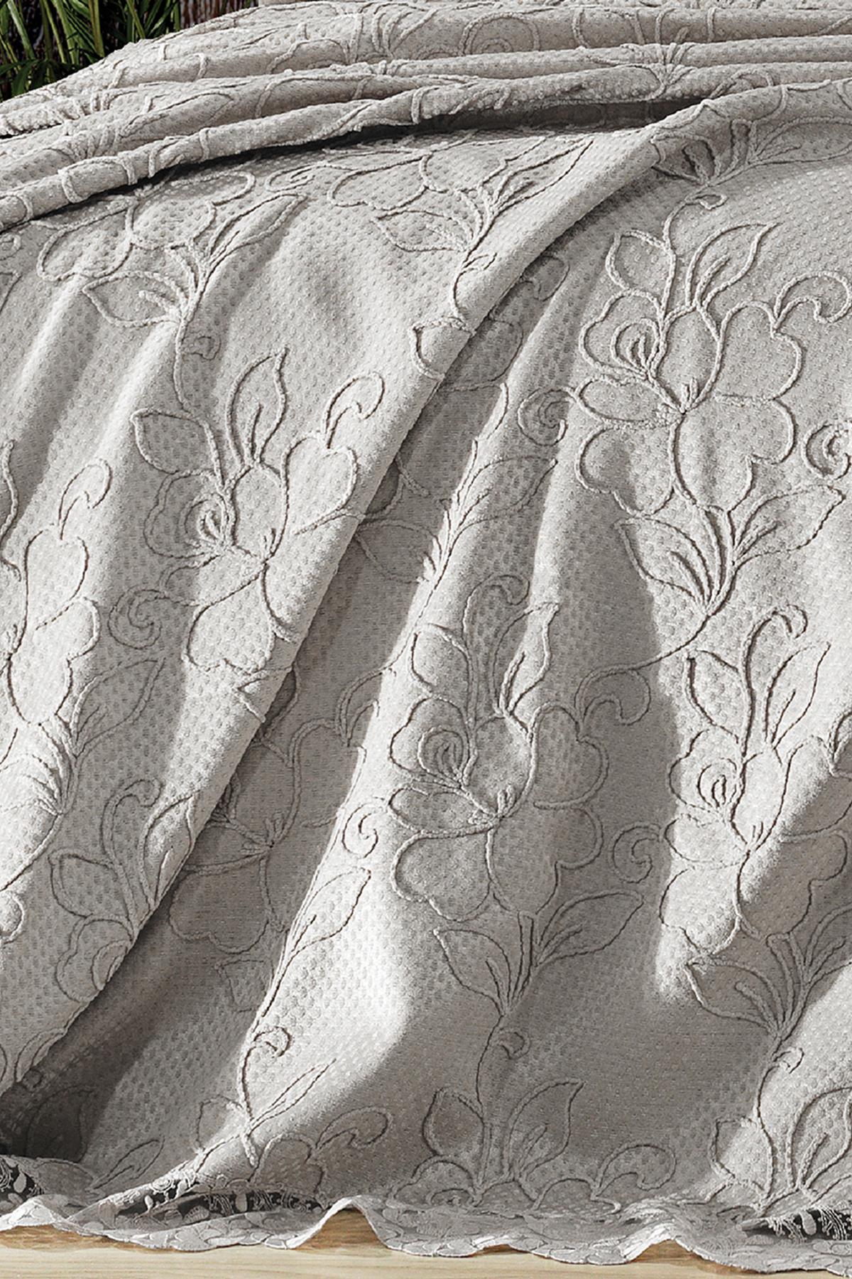 Rosella Lace Trimmed Double 7-Piece Duvet Cover + Quilt Set